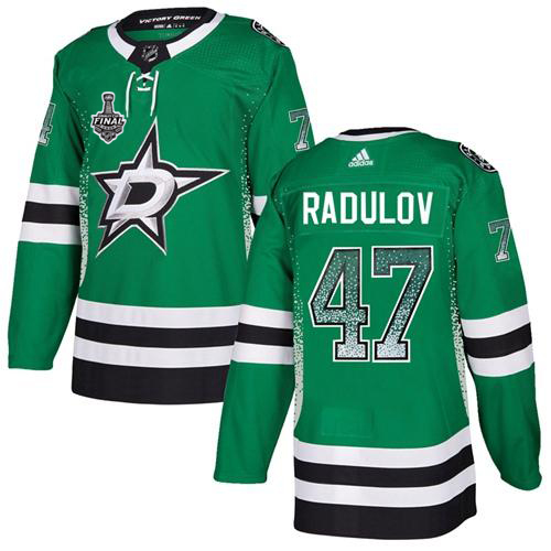 Adidas Men Dallas Stars #47 Alexander Radulov Green Home Authentic Drift Fashion 2020 Stanley Cup Final Stitched NHL Jersey->dallas stars->NHL Jersey